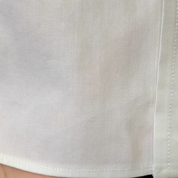 Brooks Brothers 346 Men's White Long Sleeve Button Down Shirt Size 18 4/5 - Picture 5 of 15